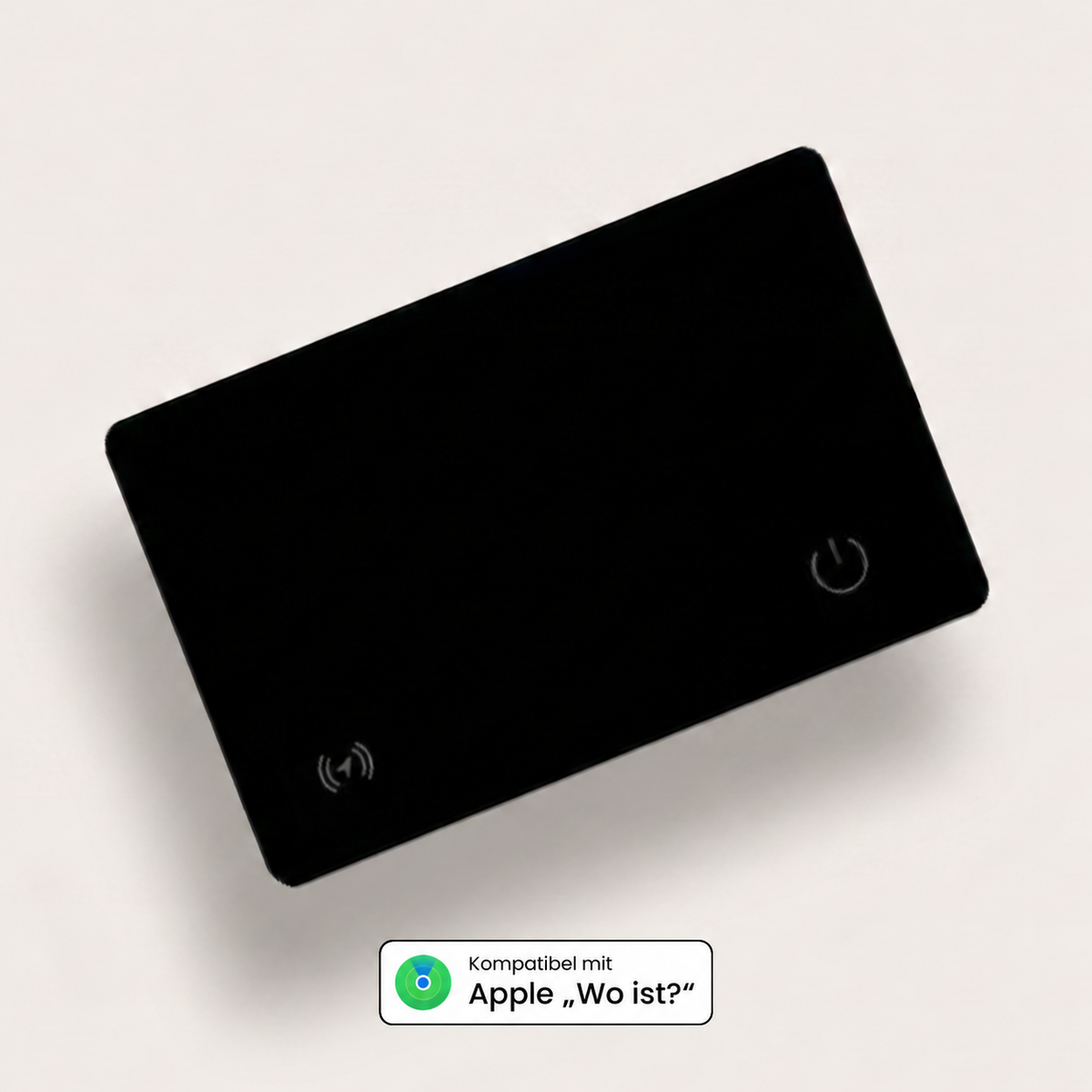 Tracker-Karte in Schwarz